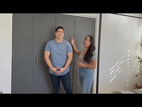 Upgrade Plain Bi-Fold Closet Doors With This DIY Makeover