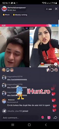 iHunt Power Live Streaming: Navigating the App Interface