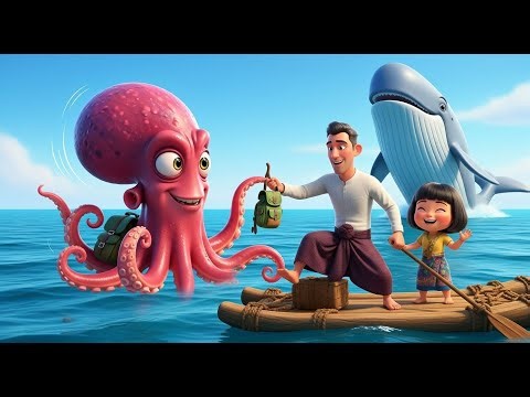 Adventure Toons: Ocean Adventure! 🐳🐙✨ (Episode 2 — Kids Animation)