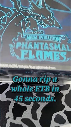 Pack Rip Mondays Ep. 13! ⚡FULL TILT! 😳 Phantasmal Flames ETB Rip in 45s!