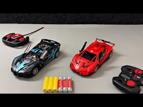 Unboxing RC High-Speed X-01 Racer, Pro-Track Remote Control Racer, RC High-Power Sportscar