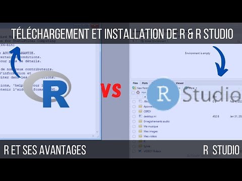 Comment télécharger et installer R et R Studio, R et ses avantages : en 8 minutes.