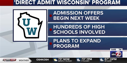 Universities of Wisconsin unveils new “Direct Admit Wisconsin” program