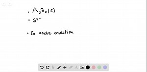 Sulfide precipitates are generally grouped as sulfides insoluble in acidic solution and sulfides insoluble in basic solution. Explain why there is a difference between the two groups of sulfide precipitates. | Numerade