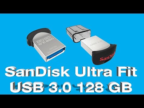 SanDisk Ultra Fit 128GB USB 3.0 Flash Drive - Unboxing, Speed Test, and Review
