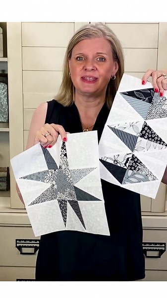 While diamonds aren't a quilter's best friend, we just might be able to change that! 💎⁠ ⁠ Visit our YouTube channel today and see how Kimberly uses our new Half Rectangle Trimmer to create the perfect diamonds and stars for our new pattern, Black Diamonds!⁠ ⁠ Watch on the Fat Quarter Shop YouTube: https://youtu.be/d6UKJIT3f0A | Fat Quarter Shop