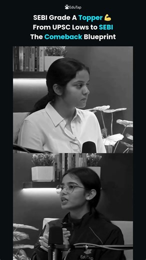SEBI Grade A Topper Reveals Low-Phase Mindset | How I Bounced Back After UPSC Failures