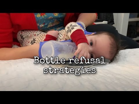 Introducing a bottle when baby refuses