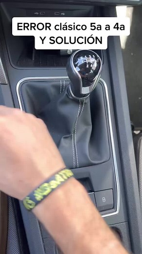 Manual Gear Shift Error: Solution from 5th to 4th