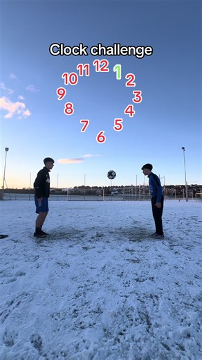 Clock challenge with @emil⚽️ and @Matheo #clockchallenge #football #fy #viral #fyp
