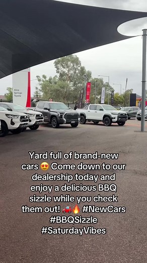 Saturday’s at Alice Springs Toyota 🚗🚙🌭🌭😊😋#alicespringstoyota #toyota #carsinstock