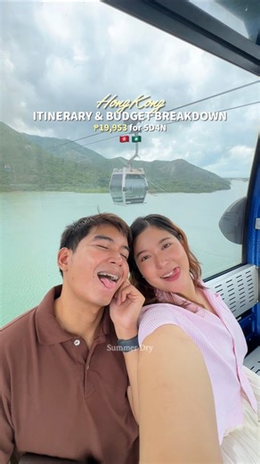 Hong Kong and Macau Travel Guide 🇭🇰🇲🇴 5 days itinerary in HK and Macau with complete budget breakdown ✈️ Estimated expenses per person: ₱19,953 ✨ EXPENSES FOR 2 Flight: ₱8,123.16 (₱4,061.58 each) Accomodation: ₱7,728.9 Travel Tax 20kg baggge: ₱5,890 E-sim: ₱439 Peak Tram & Ngong Ping 360 tickets: ₱4,706.3 Bus from Macau - ₱453 x 2 Food - ₱7,837 Grab to/from NAIA - ₱938 Total: 36,568.4 / 2 = ₱18,284.2 solo expenses (₱1,669.17) Travel discount codes; 💙 Agoda: 𝗦𝗨𝗠𝗠𝗘𝗥𝗔𝗚𝗢𝗗𝗔 (8% off on