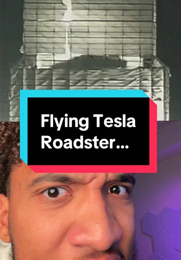 Tesla Roadster flying? Video of a Tesla Roadster
