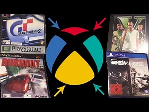 Inserting PlayStation discs into Xbox consoles (60fps)