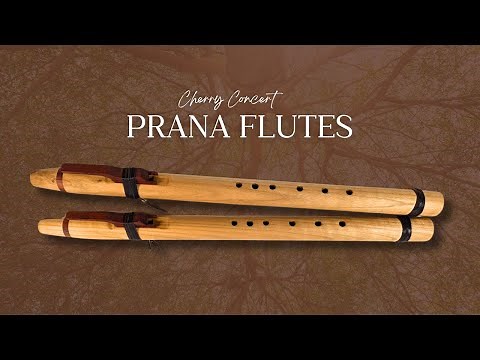 Prana Flutes | Cherry Concert Series F# Native Flutes