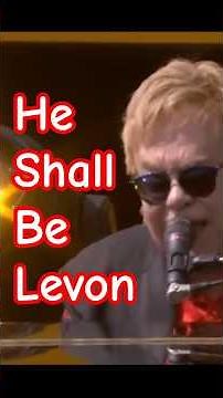 Levon: Elton John #levon #eltonjohn #eltonlive #livemusic