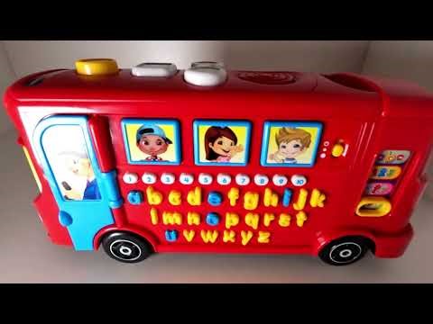 VTech Playtime Bus - Music Station - Electronic Toy Sound Test | Noisy Toys | kittikoko