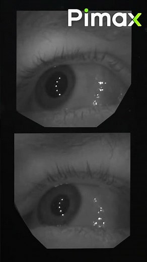 Crystal Super Eye Tracking: 10 IR Lights/Eye, 120 FPS for Super Accurate Dynamic Foveated Rendering