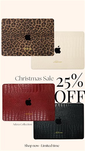 Adera | Luxury Accessories on Instagram: "Adera Christmas Sale. 25% OFF · limited time."