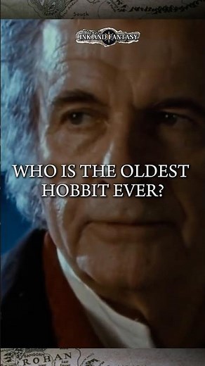 Who is the OLDEST Hobbit EVER? #lordoftherings #tolkien #lotr