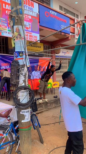 42K views · 1.2K reactions | Setting up let’s pull up at Achimota to welcome Shattamovement | Kwaku Dubai | Facebook