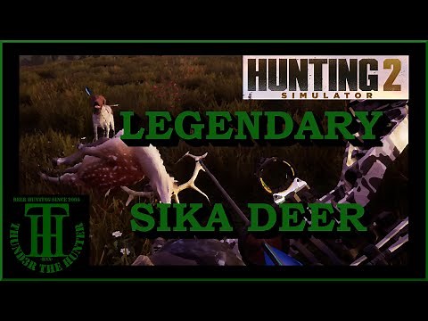 The Quest For A Legendary Sika Deer - Hunting Simulator 2 [PC]