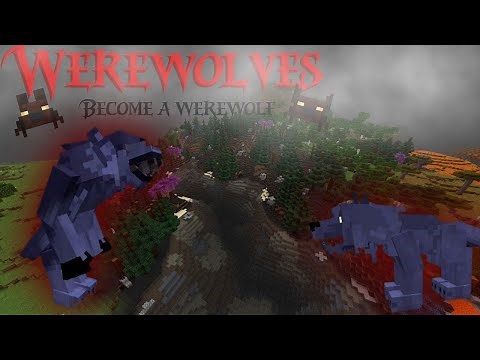 Werewolves Mod Review// 1.20.1//forge// Addon to the Vampirism mod// werewolf mod