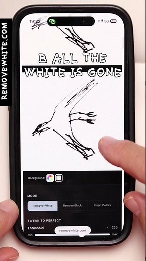 Scan your drawing to make the paper background transparent instantly - without photoshop