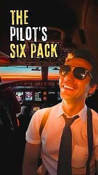 Aviation Six Pack flight instruments explained! #aviation #sixpack #flight #instruments #pilot