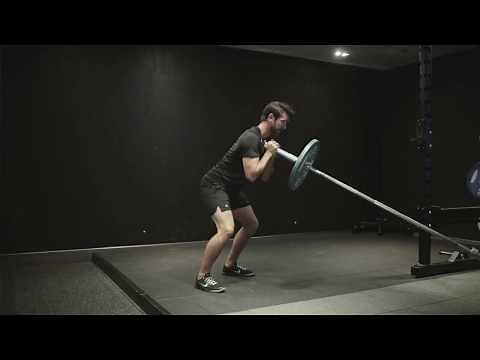 How To Landmine Goblet Squat