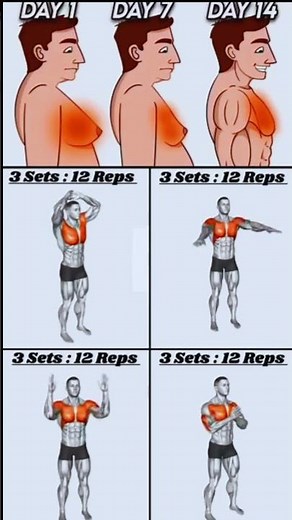 5 Min At-Home Chest Fat Workout (NO EQUIPMENT!)