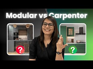 Modular Kitchen Vs Carpenter-Made Kitchen | Design, Finishing, Time & Cost | Full Comparison