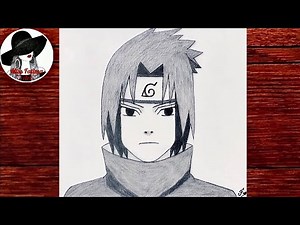 How To Draw Sasuke Uchiha step by step || Easy anime drawing || Drawing tutorial