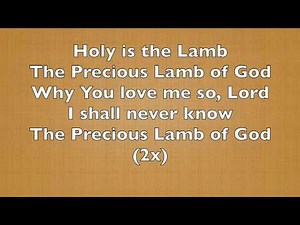 Now Behold the Lamb (Instrumental) with lyrics