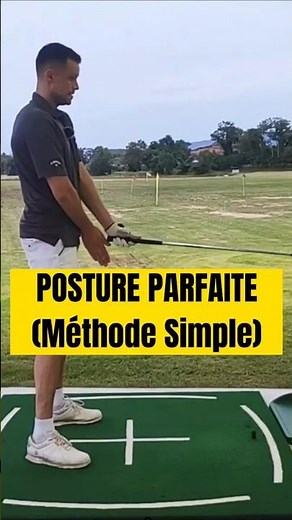 GOLF POSTURE: The Simple Method for a Perfect Position Every Time