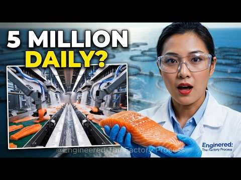 How 5 Million Salmon Are Processed Every Day — Inside the Mega Fish Industry