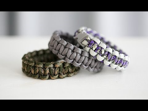 DIY Basic Paracord Bracelet - Makraméarmband