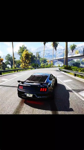 Mustang GT Drift 🔥 Insane Power Slide! #shorts #mustanggt