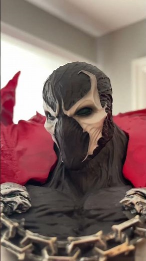 Unboxing the BIGGEST Custom Spawn Statue Ever! #shorts #spawn #toddmcfarlane #statue #collection