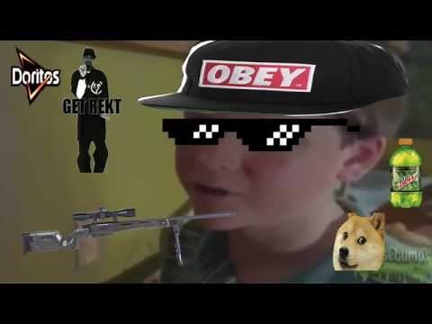 MLG NO SCOPE 360 GET REKT M8