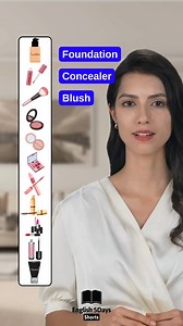 2M views · 35K reactions | Makeup products names in English...