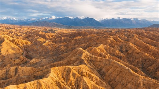 Diese Schlucht erinnert an eine Mars-Landschaft