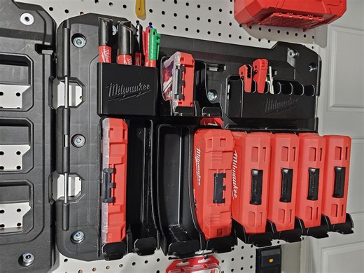 Packout Compatible Milwaukee Bit Case Holder Tool Storage Organizer Rack 3D Printed - Etsy