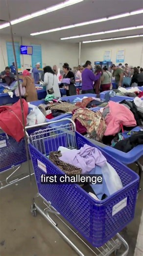 My cart is overflowing at the Goodwill Outlet bins! What would YOU grab first today? comment below!!