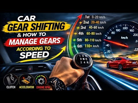 Gear Sequence 1 to 5 Manage the gear next part #drivingtips #gearpractice #gearlesson