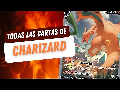 Todas las cartas de CHARIZARD en 1 video
