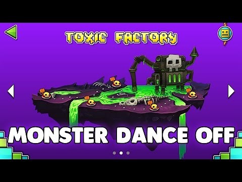 Geometry Dash World - "Monster Dance Off" 100% Complete | GuitarHeroStyles