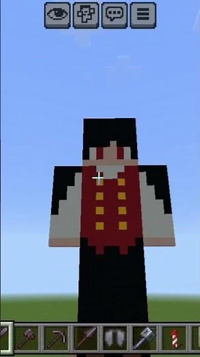 Minecraft build vampire skin