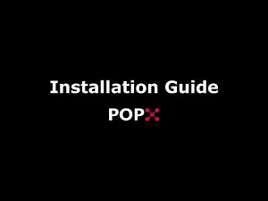 POPX Installation Guide (TouchDesigner Tutorial)