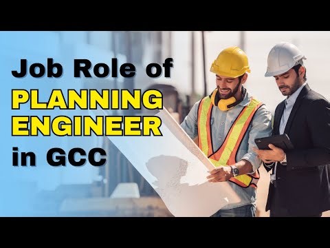 Planning Engineer Job Role in GCC